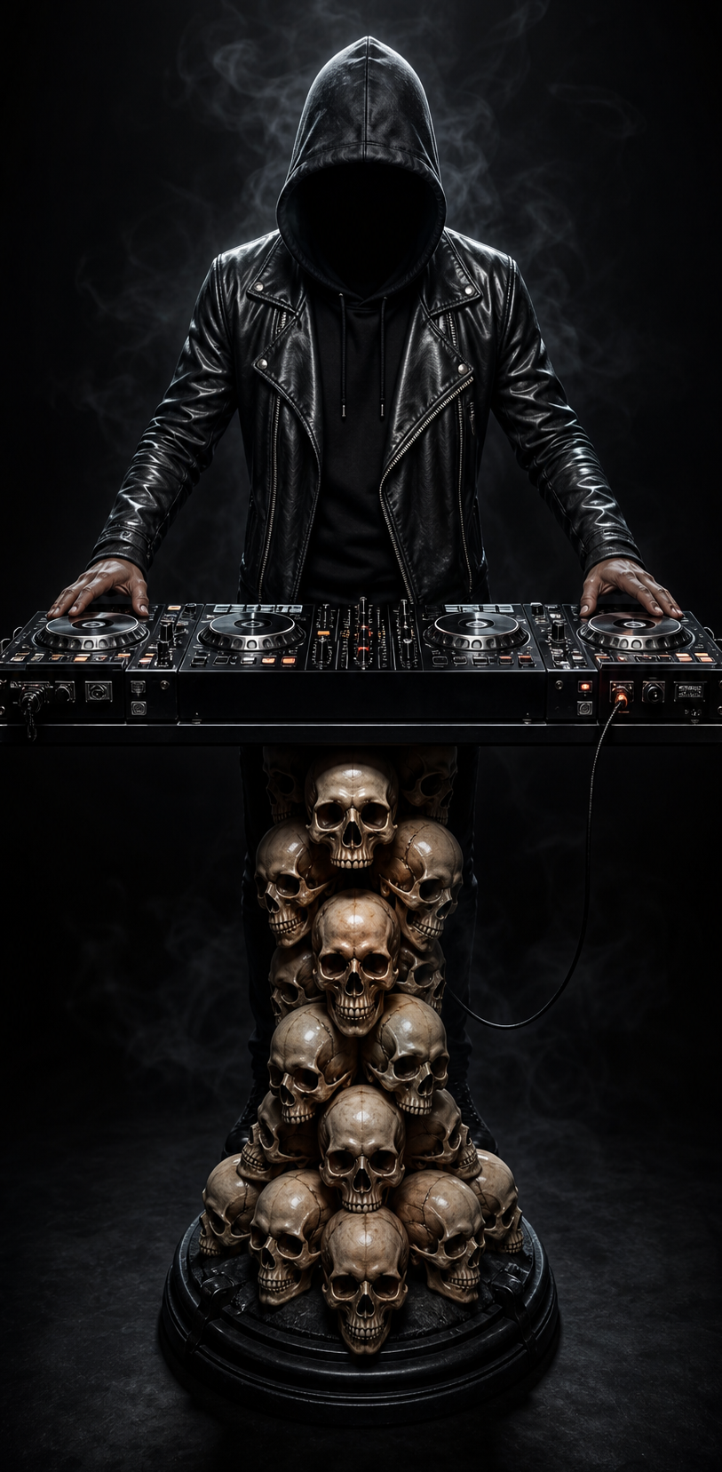 3D STNVBOY hooded DJ character